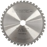 TCT Saw blade for metalworking 205mm 205x2x25,4mm 40T 7300rpm