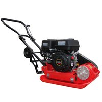 6.5HP Plate compactor 11KN 25cm depth RPV-29142 including wheel kit and paving pad
